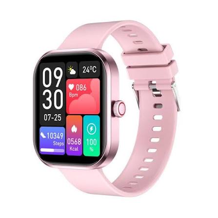 Reloj deportivo rosado
